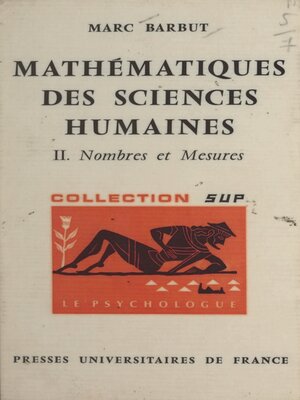 cover image of Mathématiques des sciences humaines (2)